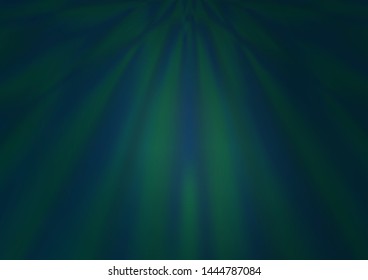 Dark BLUE vector blurred and colored background. Colorful illustration in blurry style with gradient. The best blurred design for your business.