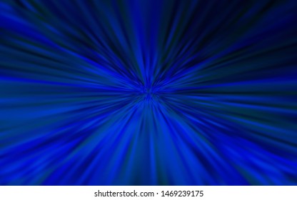 Dark BLUE vector blurred and colored pattern. Modern abstract illustration with gradient. Blurred design for your web site.