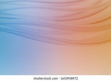 Dark BLUE vector blurred and colored pattern. Colorful illustration in abstract style with gradient. New style for your business design.