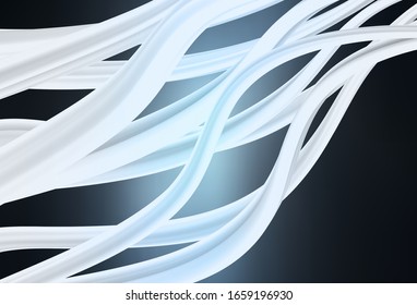 Dark BLUE vector blurred and colored pattern. Glitter abstract illustration with gradient design. Background for designs.