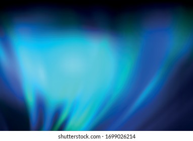 Dark BLUE vector blurred and colored pattern. An elegant bright illustration with gradient. Background for designs.