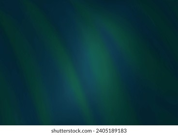 Dark BLUE vector blurred and colored background. Glitter abstract illustration with an elegant design. A completely new design for your business.