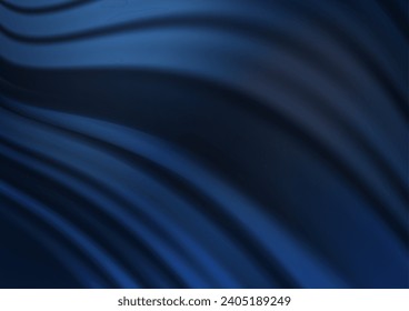Dark BLUE vector blurred and colored background. Creative illustration in halftone style with gradient. A new texture for your design.