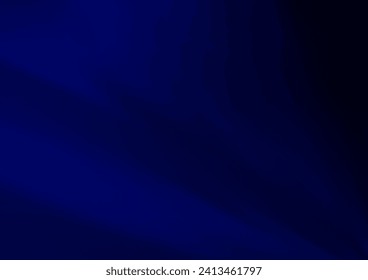 Dark BLUE vector blurred and colored template. A completely new color illustration in a bokeh style. The background for your creative designs.