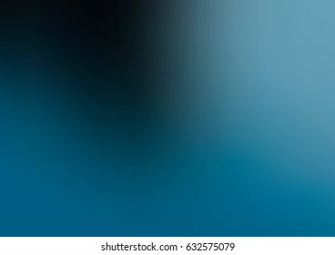 Dark BLUE vector blurred and colored background. Brand-new colored illustration in blurry style with gradient. The template can be used as a background of a cell phone.