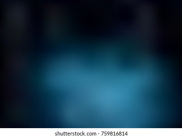 DARK BLUE vector blurred and colored background. An elegant bright illustration with gradient. A new texture for your design.