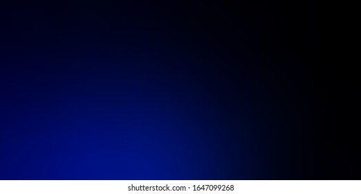 Dark BLUE vector blurred colorful pattern. Gradient abstract illustration with blurred colors. Design for landing pages.