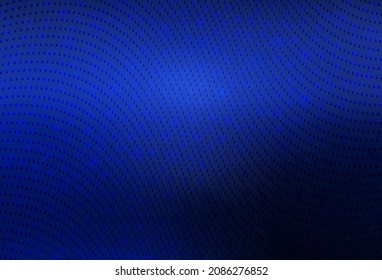Vector azul oscuro Diseño decorativo borroso en estilo abstracto con burbujas. Ilustración con un conjunto de círculos abstractos de colores brillantes. Diseño sencillo para su sitio web.