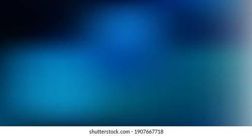 Dark blue vector blurred layout. Colorful gradient abstract illustration in blur style. Your design for applications.