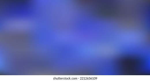 Dark blue vector blurred layout. Colorful illustration with gradient in halftone style. Multipurpose app design.