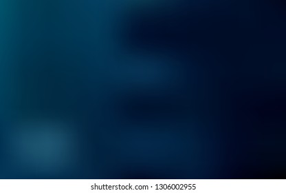 Dark BLUE vector blurred pattern. Abstract colorful illustration with gradient. New style for your business design.