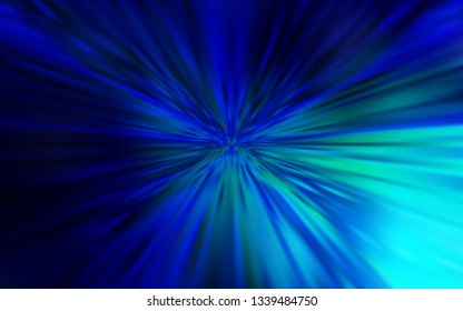 Dark BLUE vector blurred pattern. Shining colored illustration in smart style. The best blurred design for your business.