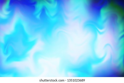 Dark BLUE vector blurred pattern. Glitter abstract illustration with gradient design. New way of your design.