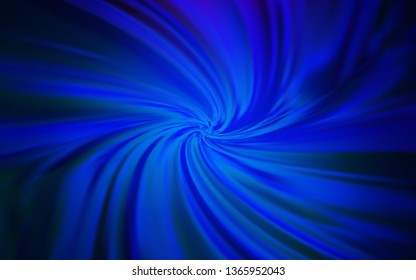 Dark BLUE vector blurred pattern. A completely new colored illustration in blur style. Blurred design for your web site.