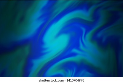 Dark BLUE vector blurred pattern. An elegant bright illustration with gradient. New design for your business.