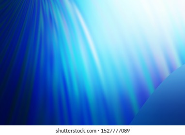 Dark BLUE vector blurred pattern. Creative illustration in halftone style with gradient. New way of your design.