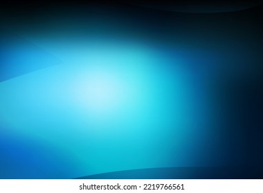 Dark BLUE vector blurred pattern. Colorful illustration in abstract style with gradient. New style for your business design.