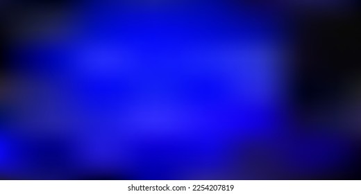 Dark blue vector blurred pattern. Abstract colorful illustration in blur style with gradient. Background for web designers.