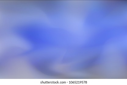Dark BLUE vector blurred shine abstract template. An elegant bright illustration with gradient. The best blurred design for your business.