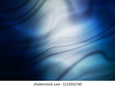 Dark BLUE vector blurred shine abstract template. Shining colored illustration in a Brand new style. Brand new design for your business.