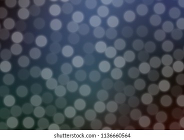 Dark BLUE vector blurred shine abstract pattern. Creative illustration in halftone style with gradient. The elegant pattern for brand book.