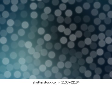 Dark BLUE vector blurred shine abstract template. Creative illustration in halftone style with gradient. A completely new template for your design.