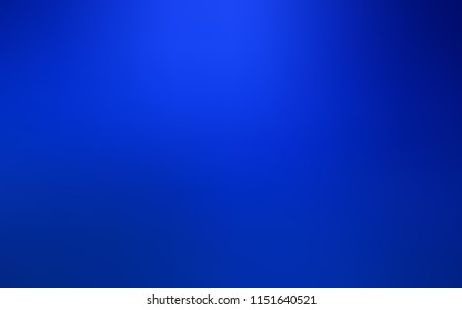 Dark BLUE vector blurred shine abstract cover. Glitter abstract illustration with an elegant design. A completely new template for your business design.