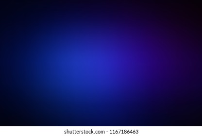 Dark BLUE vector blurred shine abstract template. Colorful illustration in abstract style with gradient. A new texture for your design.