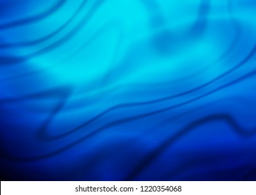 Dark BLUE vector blurred shine abstract pattern. Colorful abstract illustration with gradient. The textured pattern can be used for background.