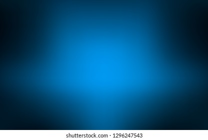 Dark BLUE vector blurred shine abstract background. Abstract colorful illustration with gradient. Blurred design for your web site.