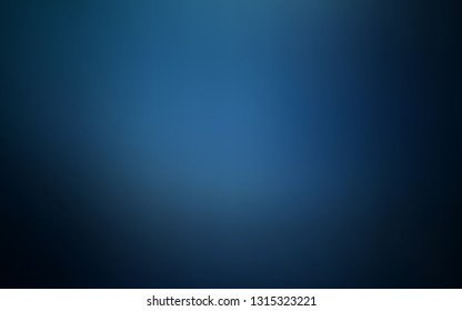 Dark BLUE vector blurred shine abstract background. Colorful illustration in abstract style with gradient. Blurred design for your web site.
