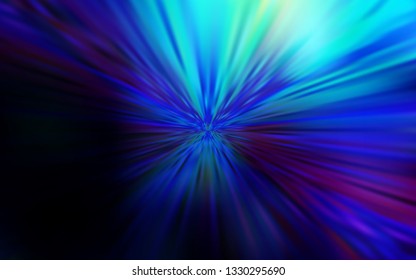 Dark BLUE vector blurred shine abstract texture. Colorful illustration in abstract style with gradient. Elegant background for a brand book.
