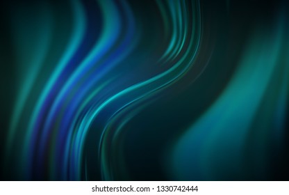 Dark BLUE vector blurred shine abstract template. New colored illustration in blur style with gradient. New design for your business.
