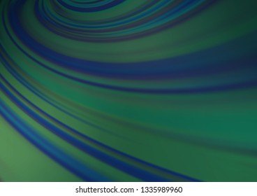 Dark BLUE vector blurred shine abstract background. Creative illustration in halftone style with gradient. The blurred design can be used for your web site.