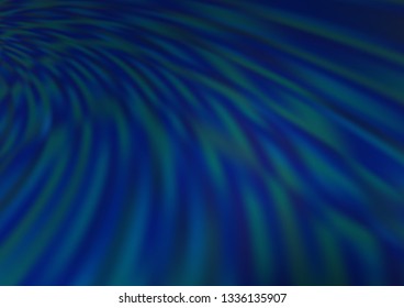Dark BLUE vector blurred shine abstract background. An elegant bright illustration with gradient. A completely new template for your design.