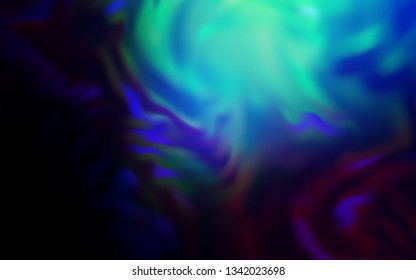 Dark BLUE vector blurred shine abstract texture. Abstract colorful illustration with gradient. New style for your business design.