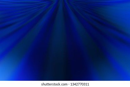 Dark BLUE vector blurred shine abstract texture. Colorful abstract illustration with gradient. Elegant background for a brand book.