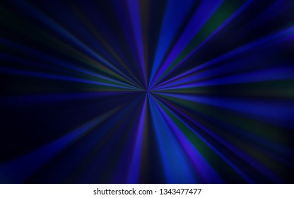 Dark BLUE vector blurred shine abstract texture. Modern abstract illustration with gradient. Smart design for your work.