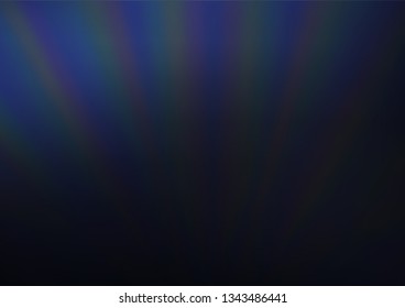 Dark BLUE vector blurred shine abstract pattern. Colorful illustration in blurry style with gradient. The template for backgrounds of cell phones.