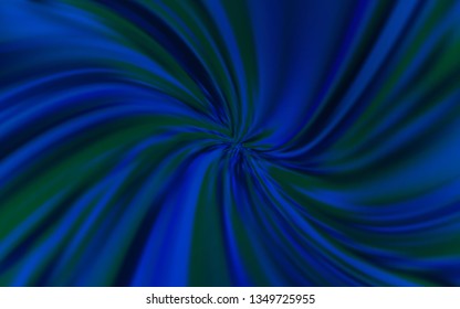 Dark BLUE vector blurred shine abstract texture. Modern abstract illustration with gradient. New design for your business.