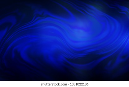 Dark BLUE vector blurred shine abstract texture. Abstract colorful illustration with gradient. New style design for your brand book.