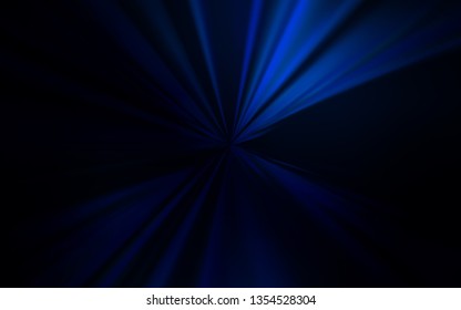 Dark BLUE vector blurred shine abstract background. Abstract colorful illustration with gradient. The best blurred design for your business.