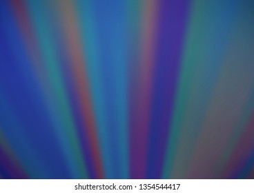 Dark BLUE vector blurred shine abstract background. Creative illustration in halftone style with gradient. A new texture for your design.