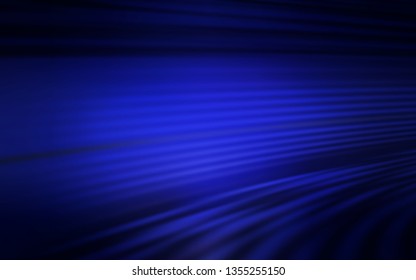 Dark BLUE vector blurred shine abstract template. A completely new colored illustration in blur style. Elegant background for a brand book.