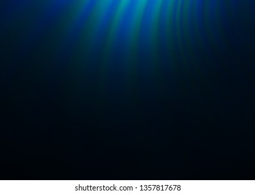 Dark BLUE vector blurred shine abstract pattern. Glitter abstract illustration with an elegant design. A completely new template for your design.