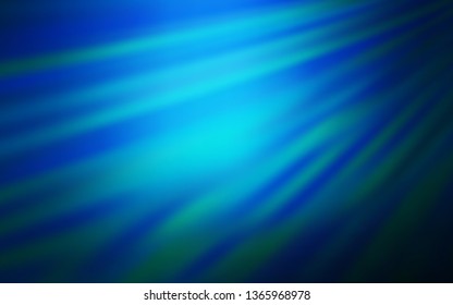 Dark BLUE vector blurred shine abstract texture. An elegant bright illustration with gradient. Elegant background for a brand book.