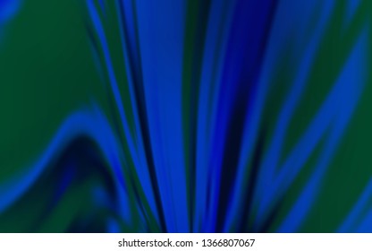 Dark BLUE vector blurred shine abstract template. A completely new colored illustration in blur style. New style for your business design.