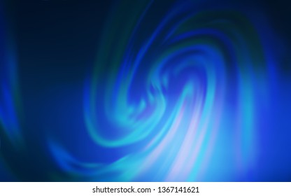 Dark BLUE vector blurred shine abstract background. New colored illustration in blur style with gradient. Elegant background for a brand book.