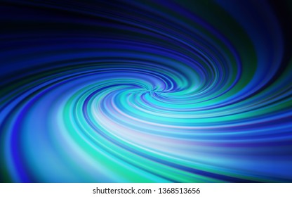 Dark BLUE vector blurred shine abstract texture. Glitter abstract illustration with gradient design. Background for designs.