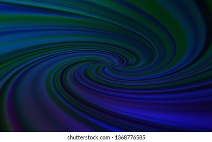 Dark BLUE vector blurred shine abstract template. An elegant bright illustration with gradient. New way of your design.